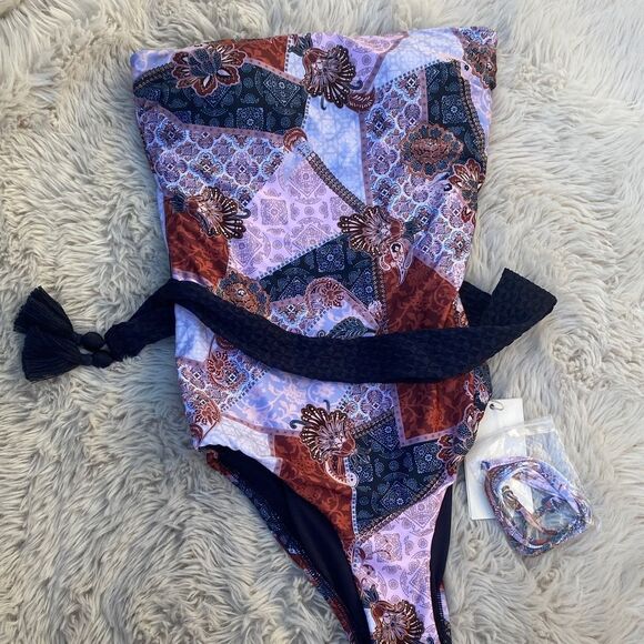 NEW WITH TAGS MILEA SEAFOLLY LADIES PALM SPRINGS ONE PIECE SWIMSUIT - Picture 1 of 6